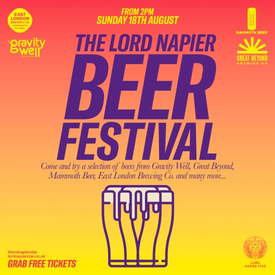 The Lord Napier Star Beer Festival