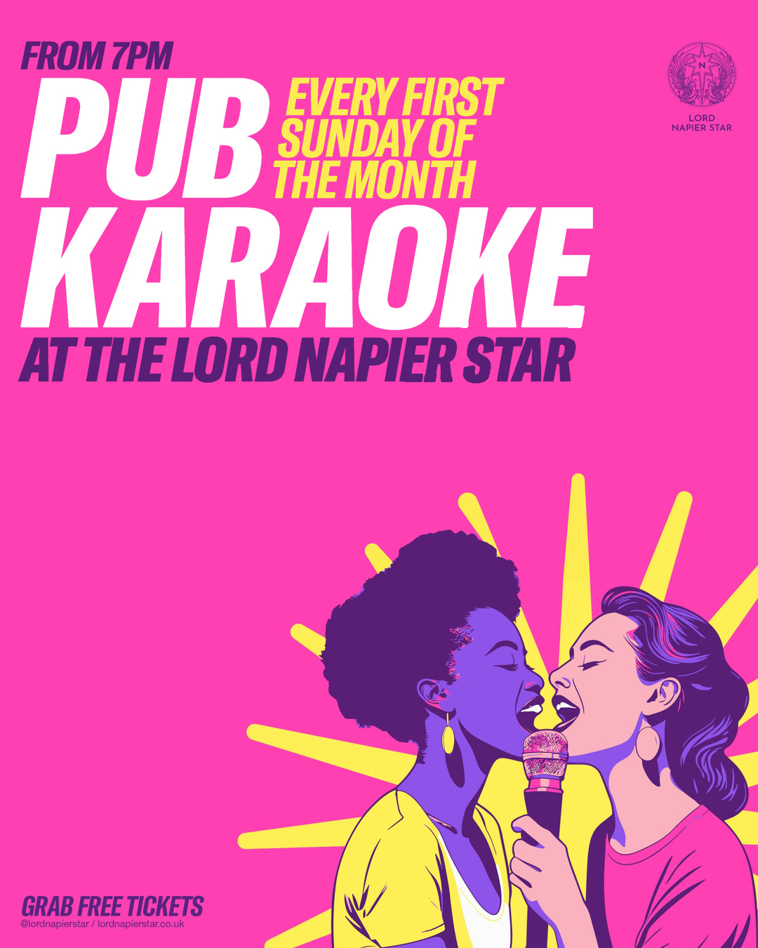 Pub Karaoke - Sunday 1st November
