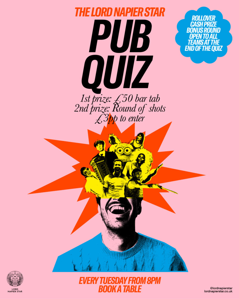 Lord Napier Star Pub Quiz